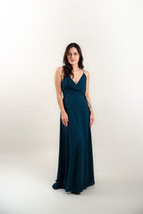 Cross-Tie Maxi Dress