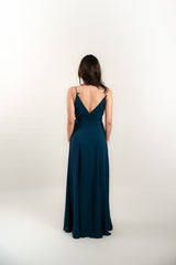 Cross-Tie Maxi Dress