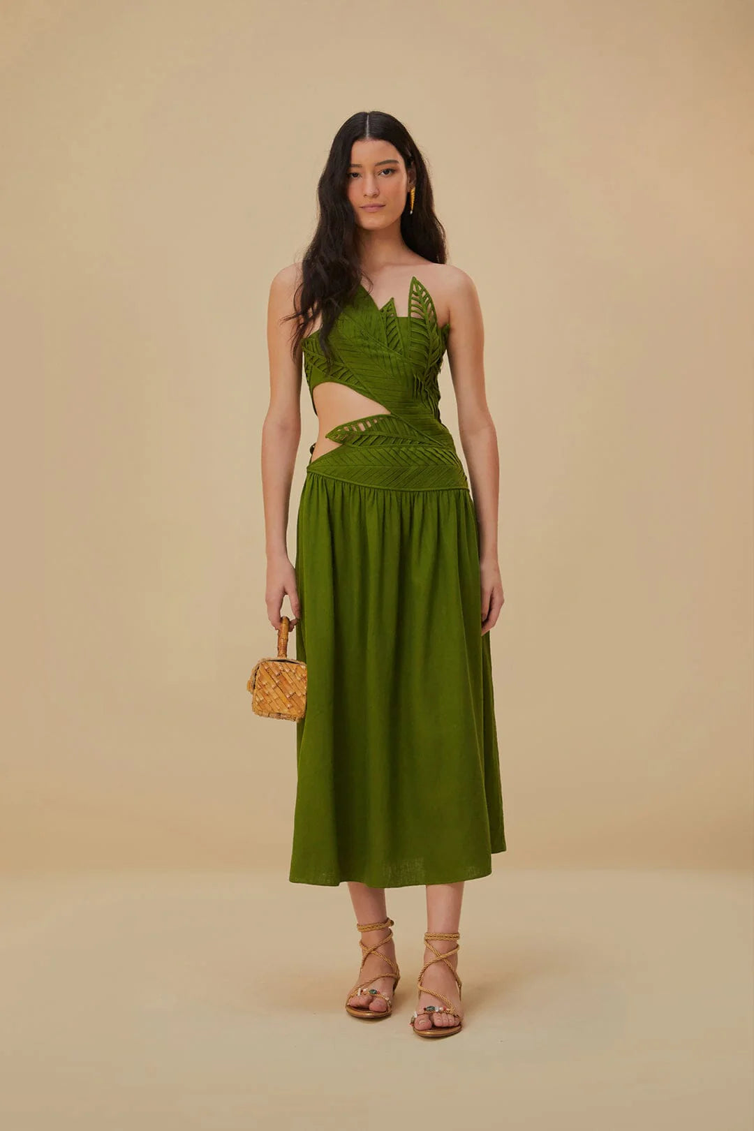 Leaf Midi Dress – RNT Wardrobe