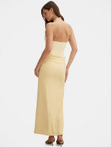 Lulu Halter Maxi Dress