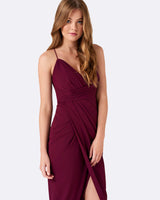 Charlotte Drape Maxi Dress