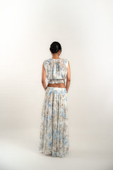Chiffon Eden Top and Skirt Set
