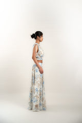 Chiffon Eden Top and Skirt Set
