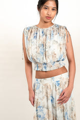 Chiffon Eden Top and Skirt Set