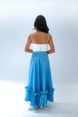 Two-piece Top and Maxi Skirt Set