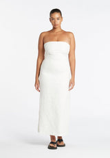 Ava Strapless Midi Dress