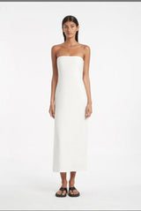 Ava Strapless Midi Dress