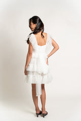 Ruffled Mini Dress