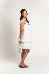 Ruffled Mini Dress