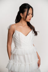 Ruffled Mini Dress