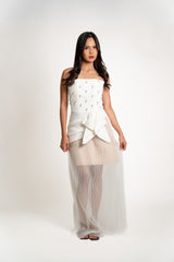 Tube Fringe Gown