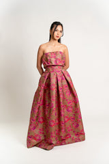 Azucar Brocade Ball Gown
