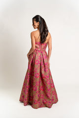 Azucar Brocade Ball Gown