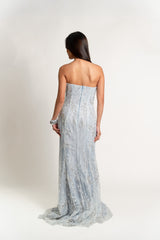Strapless Sweetheart Neckline Mermaid Gown