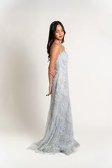 Strapless Sweetheart Neckline Mermaid Gown