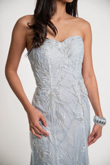 Strapless Sweetheart Neckline Mermaid Gown