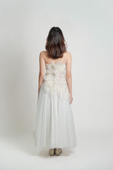 Custom Floral Beaded Gown