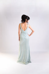 Custom Embellished Starlight Gown