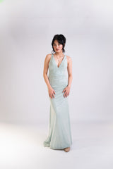 Custom Embellished Starlight Gown