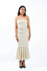 Tweed Mermaid Midi Dress