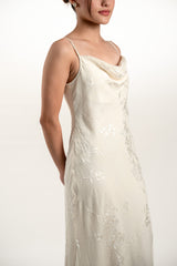 Vintage Minimalist Wedding Dress
