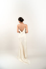 Vintage Minimalist Wedding Dress