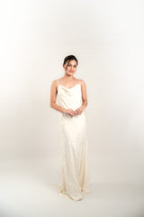 Vintage Minimalist Wedding Dress