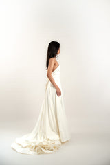 Low Back V-Neck Gown