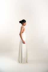 Braided Strap Jersey Maxi Dress