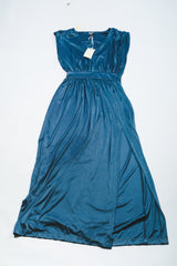Shimmer Deep V Gown