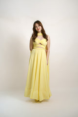 Custom Double Cutout Gown