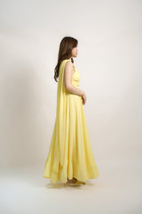 Custom Double Cutout Gown