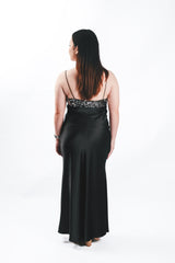 Cocktail Sequined Maxi Dress