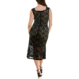 Stretch Lace Bodycon Sleeveless Maxi Dress