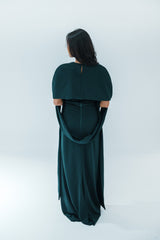 Gown with Shawl