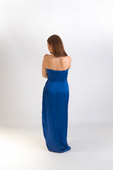 Asymmetrical Drape Gown