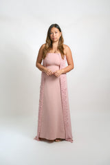 Relaxed Fit Strapless Maternity Evening Gown