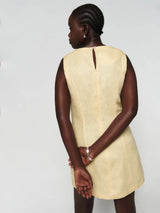 Citron Linen Dress