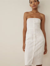 Prescott Linen Midi Dress