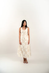 Broque Midi Dress