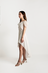 Custom Asymmetrical Mini Dress