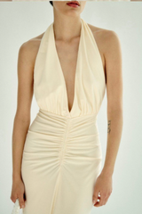 Draped Maxi Dress