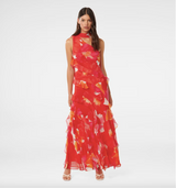 Daisy Asym Scarf Midi Dress