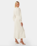 Allegra Lace Detail Midi Dress