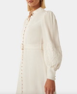 Allegra Lace Detail Midi Dress