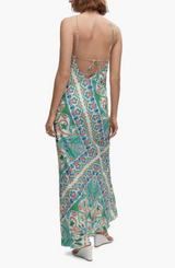 Paisley Halter Dress