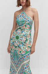 Paisley Halter Dress