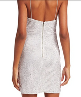 Nelle Sequin Beaded Mini Dress