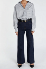 Alexa Indigo High Rise Straight Jean