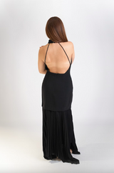Halter Neck Construct Gown